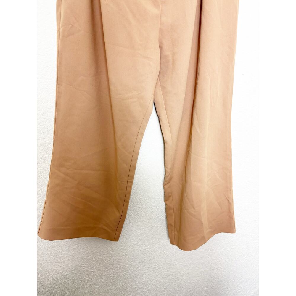 NWT A&F Abercrombie & Fitch Sloane Tailored Wide Leg Pant Size 22S Tan Trouser - Picture 10 of 13